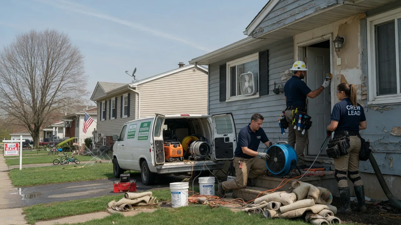Flood Cleanup in Prairieburg, IA near me