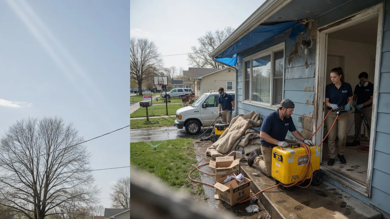 Basement Flood Cleanup in Prairieburg, IA near me